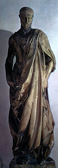 Donatello: Habakuk próféta. 1427-1436. Firenze, Museo dell' Opera del Duomo.